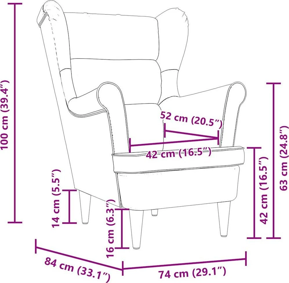 fotelis šviesiai pilkas 74x84x100 cm audinys