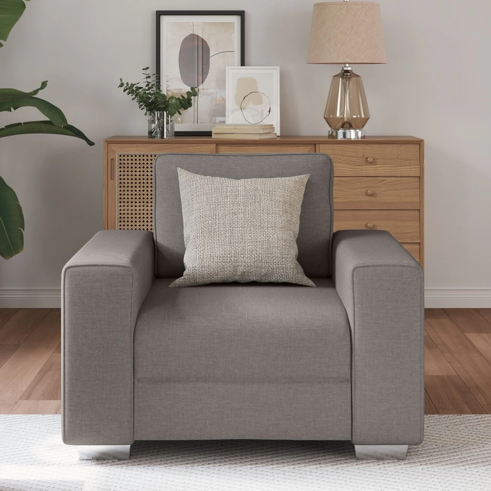 Sofa Kėdė Taupe 100 cm audinys