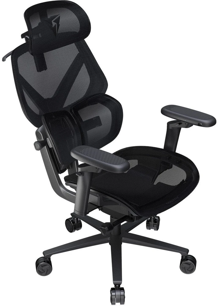 ThunderX3 FLEX Pro Gaming Chair, ergonomic – mesh, juodas