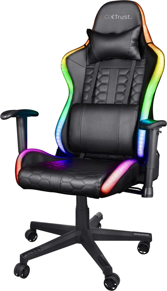 TRUST GXT716 RIZZA RGB LED kėdė