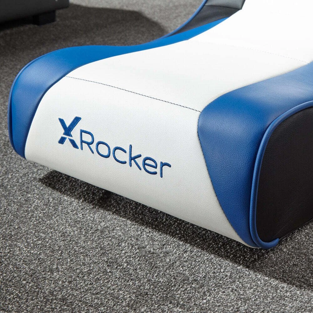 Fotel X Rocker XROCKER Gaming Bodensessel GEIST 2.0 PlayStation 2LS balta mėlyna