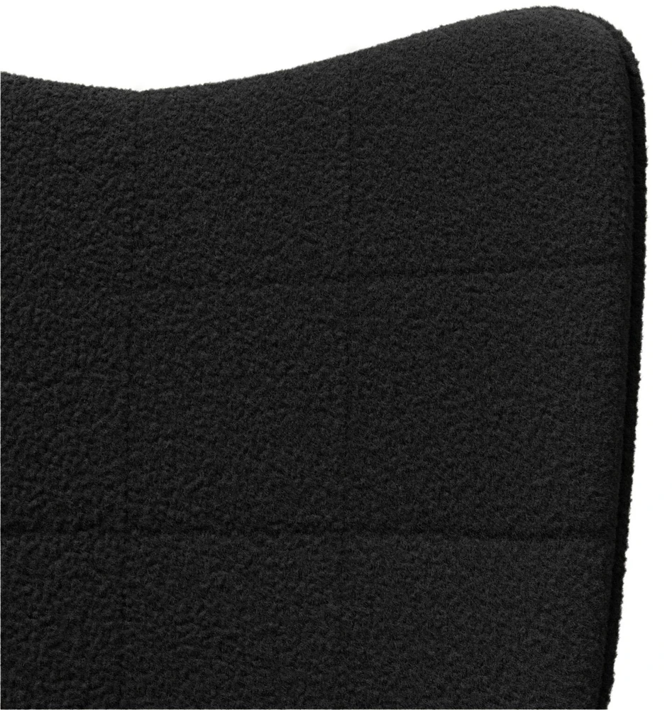 Fotelis krėslas Juoda 62 x 67 x 95,5 cm Šerpos audinys