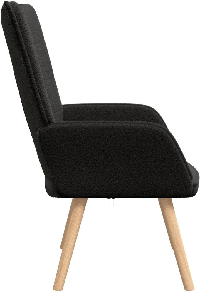 Fotelis krėslas Juoda 62 x 67 x 95,5 cm Šerpos audinys
