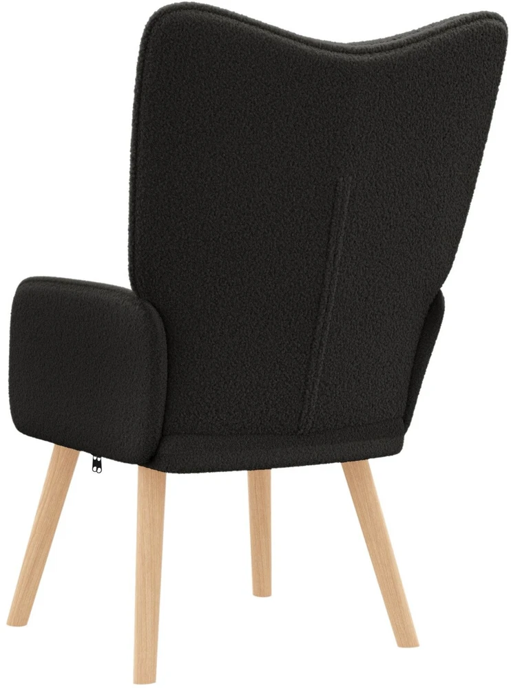 Fotelis krėslas Juoda 62 x 67 x 95,5 cm Šerpos audinys
