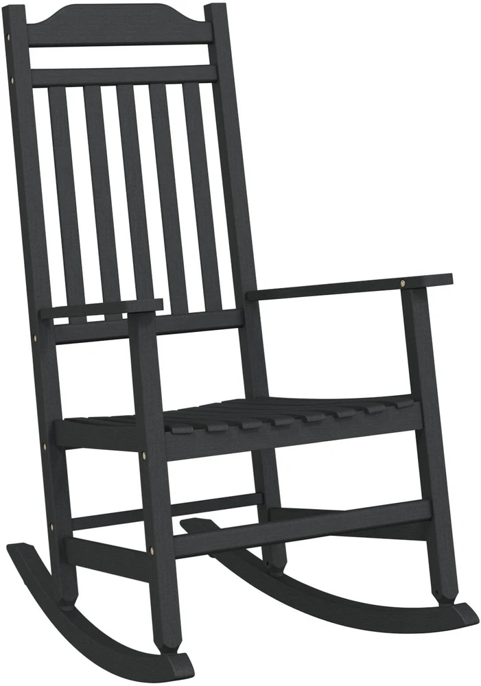 Supamasis krėslas Juoda 84 x 65 x 114 cm Derva