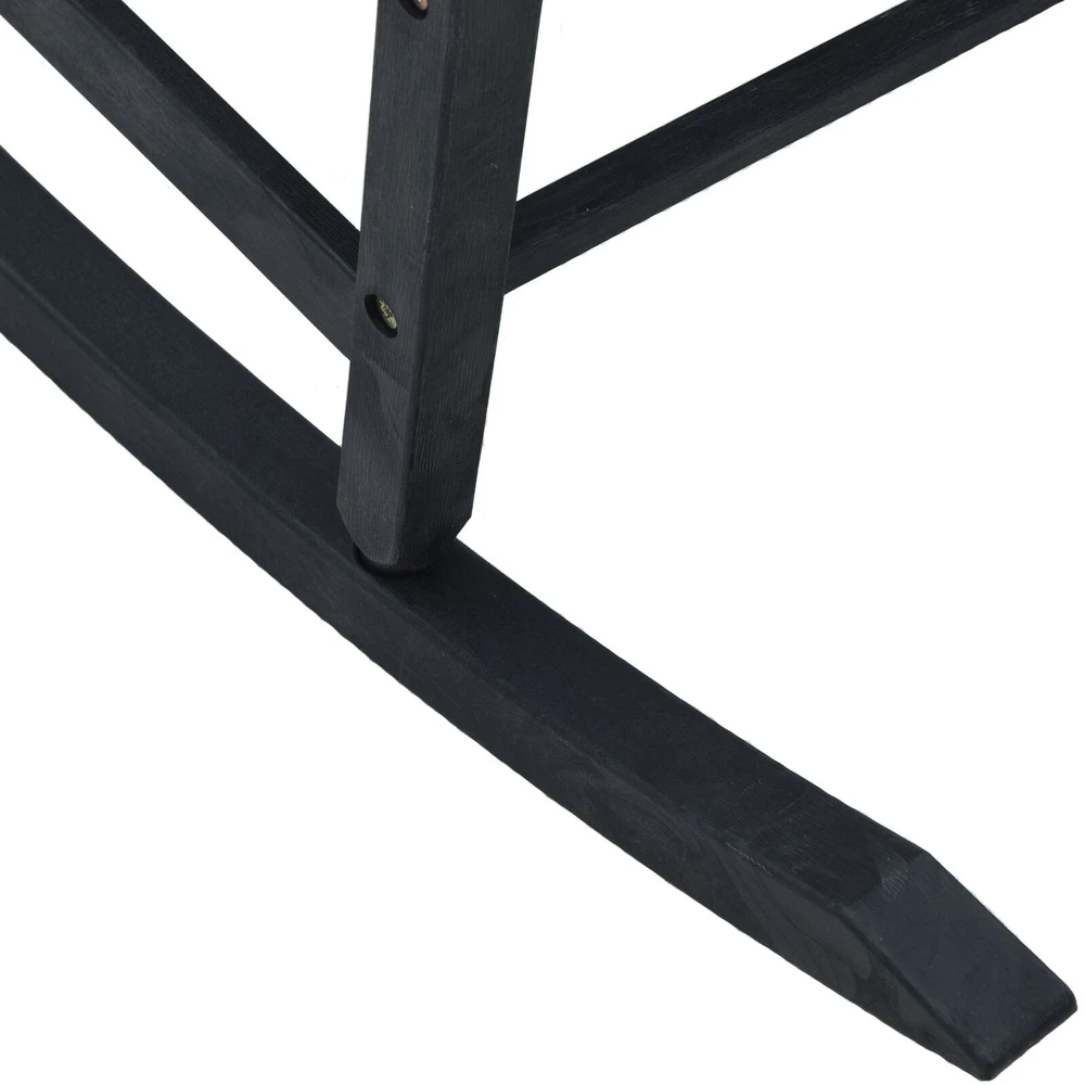 Supamasis krėslas Juoda 84 x 65 x 114 cm Derva
