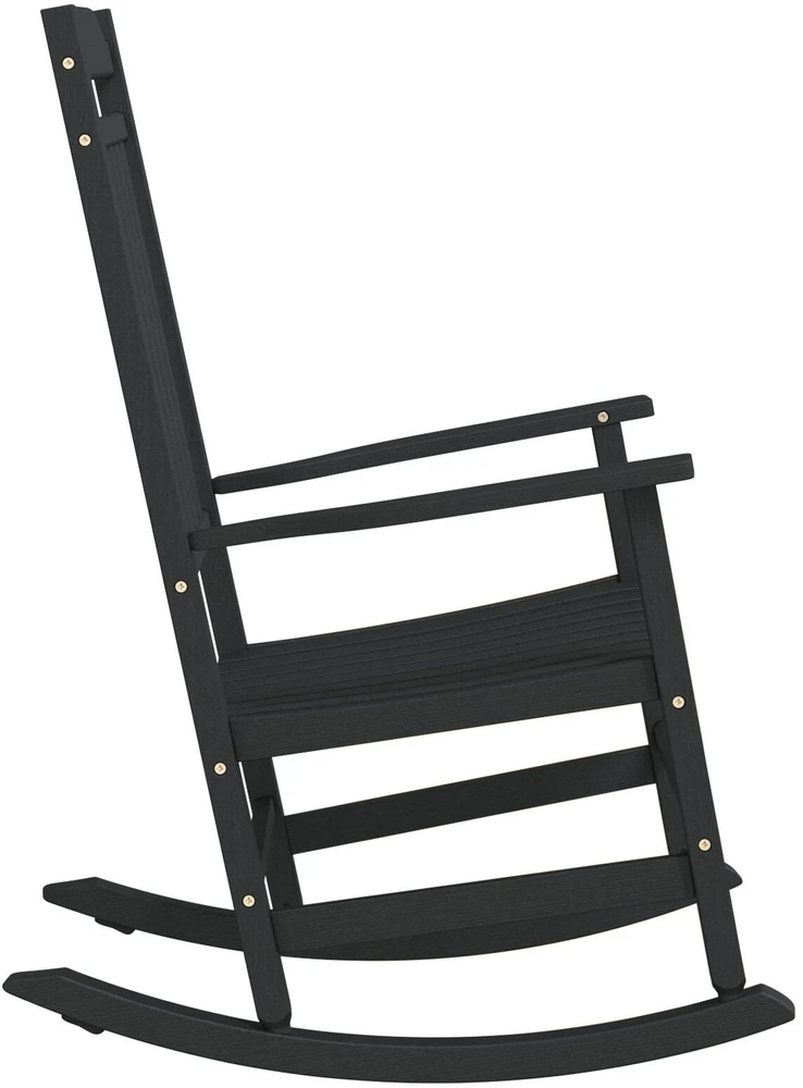 Supamasis krėslas Juoda 84 x 65 x 114 cm Derva