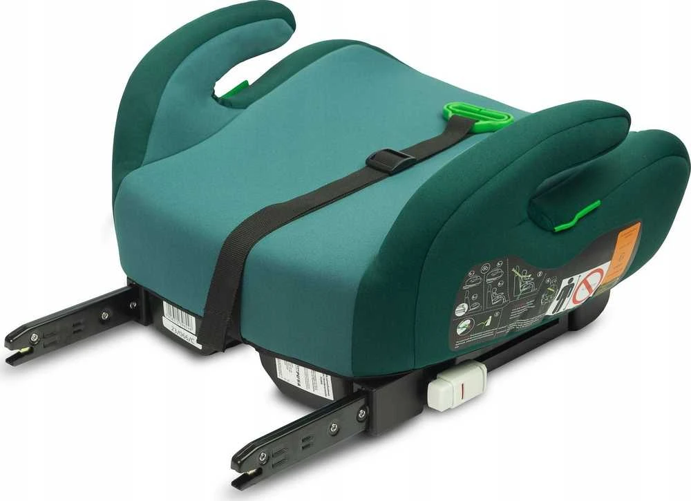 Smaragdinė Caretero Puma kėdutė-paaukštinimas su Isofix