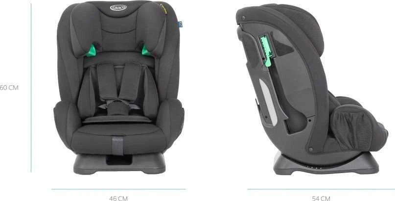GRACO FLEXIGROW R129 Heather automobilinė kėdutė