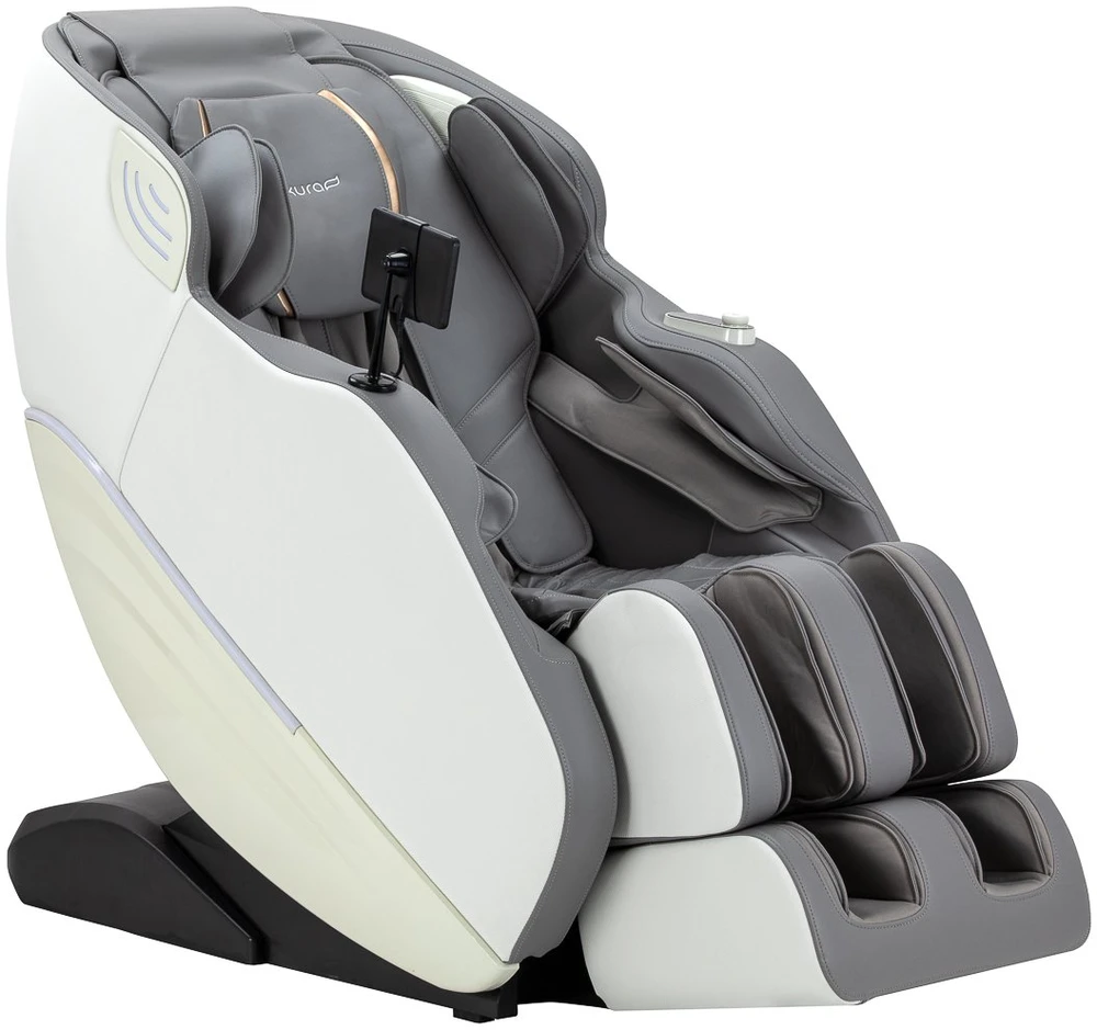 Activeshop Masažo krėslas Sakura Maximus 3D 809 Pilkas