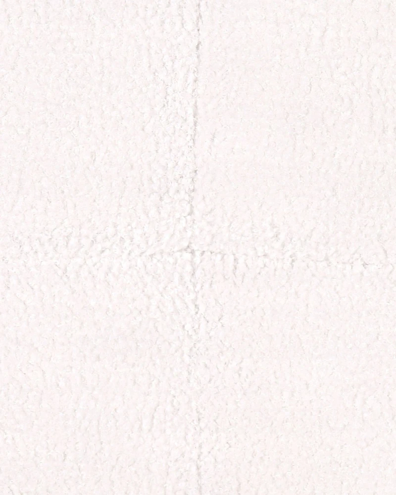 Fotelis Beliani Fotel ALNES Boucle baltas