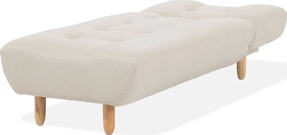 Sofa Beliani Šezlongas ALSTEN, smėlio spalvos