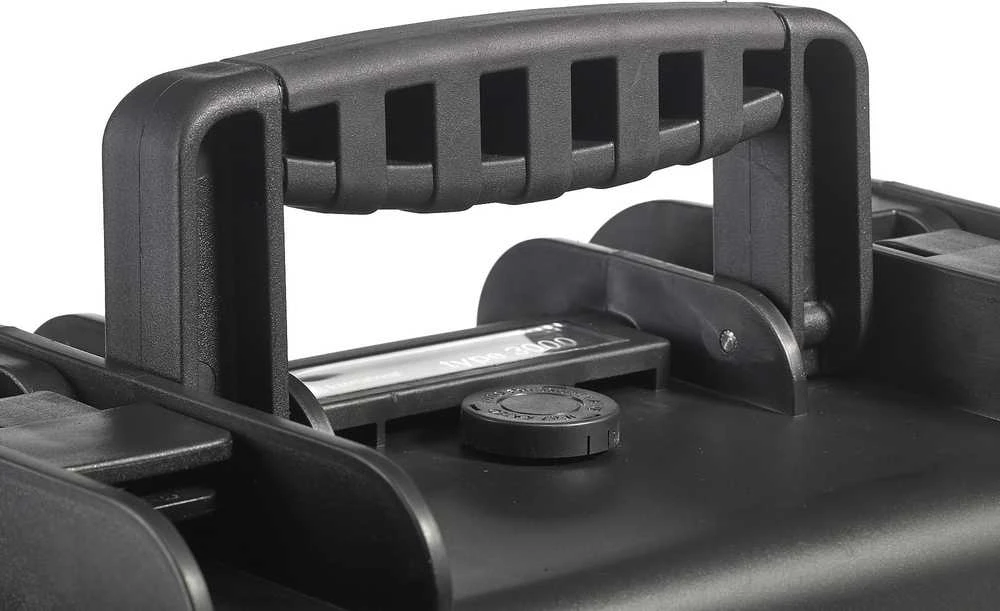 B&W lauko dėklai, 6700 tipo, Juoda su putplasčiu