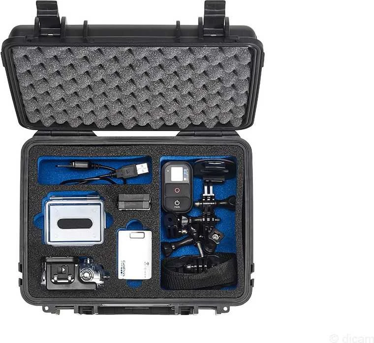 B&W Outdoor Case Type 1000 juodas su pr