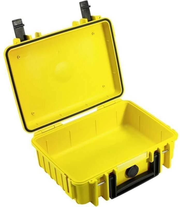 B&W Outdoor Cases Type 1000 Żółta su segregatorem