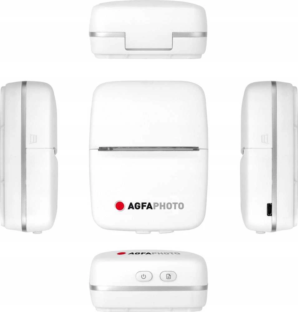 AgfaPhoto Realpix Pocket Spausdintuvas baltas APOCPWH