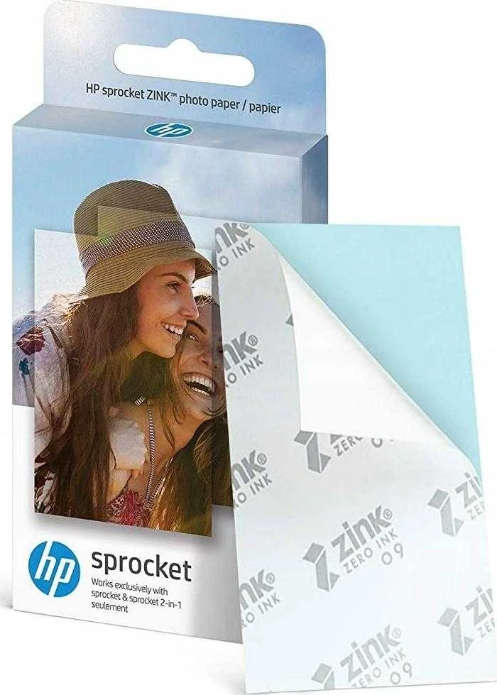 Hewlett Packard (HP) HP SPROCKET Portable Instant Photo Spausdintuvas Juoda