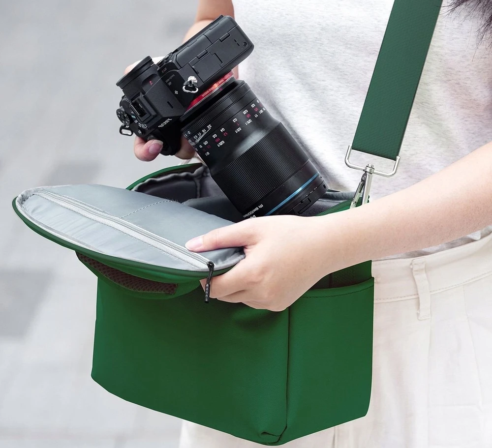 Krepšys Kf Kabura Krepšys Fotograficzna Foto Sling Na Aparat Dslr Dron Kamerę Gimbal K&f / Kf13.179v8 / Žalias