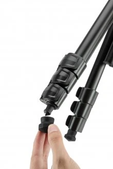 Video Stovas - Fotopro A4i 8kg Apkrovos Talpa Skysčio Galva Monopodas 43.5cm Aliuminis Juodas