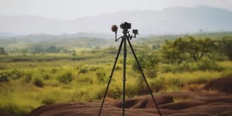 Fotopro Fotoprāts Origin Plus Video trikojis su galva MH-6A Pro – pilkai juodas