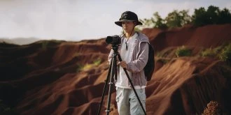 Fotopro Fotoprāts Origin Plus Video trikojis su galva MH-6A Pro – pilkai juodas