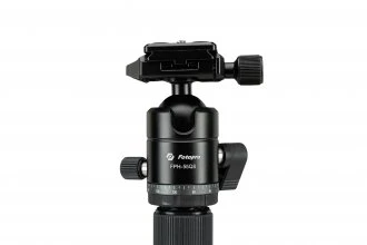 Stovas - Fotopro A5i Aliuminio Stovas Su FPH-55QS Kamuoliniu Galvute 10 Kg Apkrova 205 Cm Aukštis Juodas