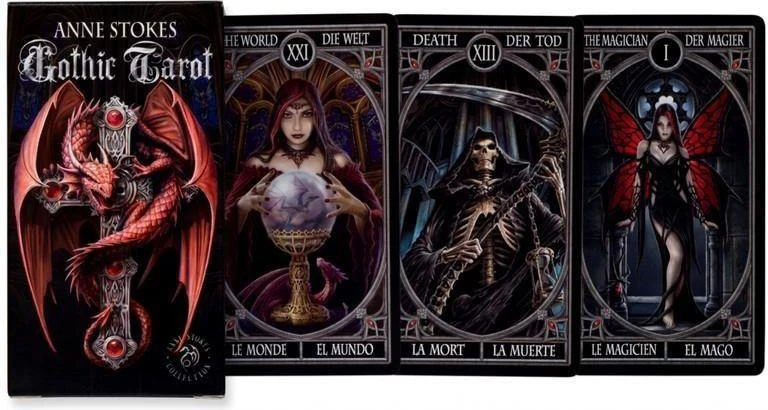 Fournier Anne Stokes gotikinis Taro Kortos