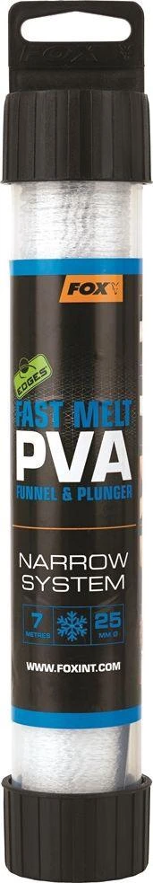 PVA kojinė su tūba ir grūstuvu FOX Fast Melt PVA 25mmx7m