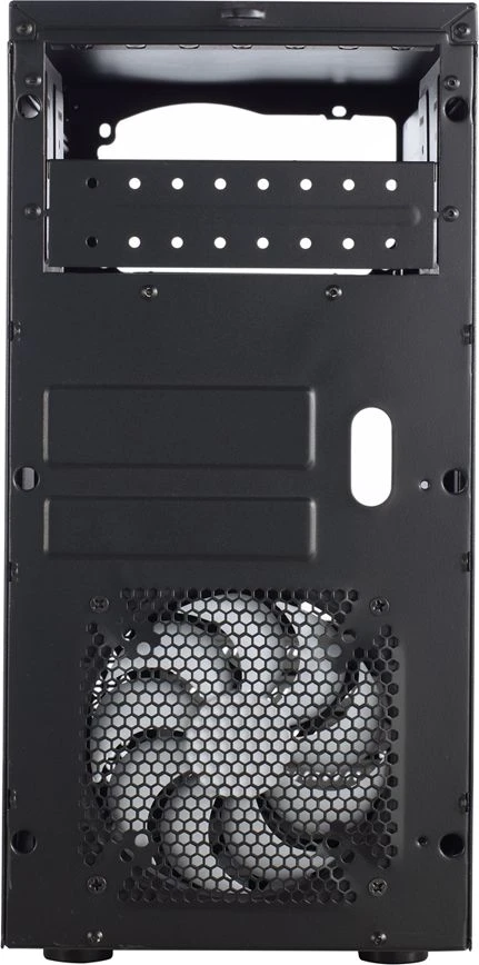 Fractal Design | CORE 1100 | Micro ATX | ATX maitinimo blokai, iki 185 mm, jei sumontuotas įprasto ilgio optinis įrenginys | Juodas