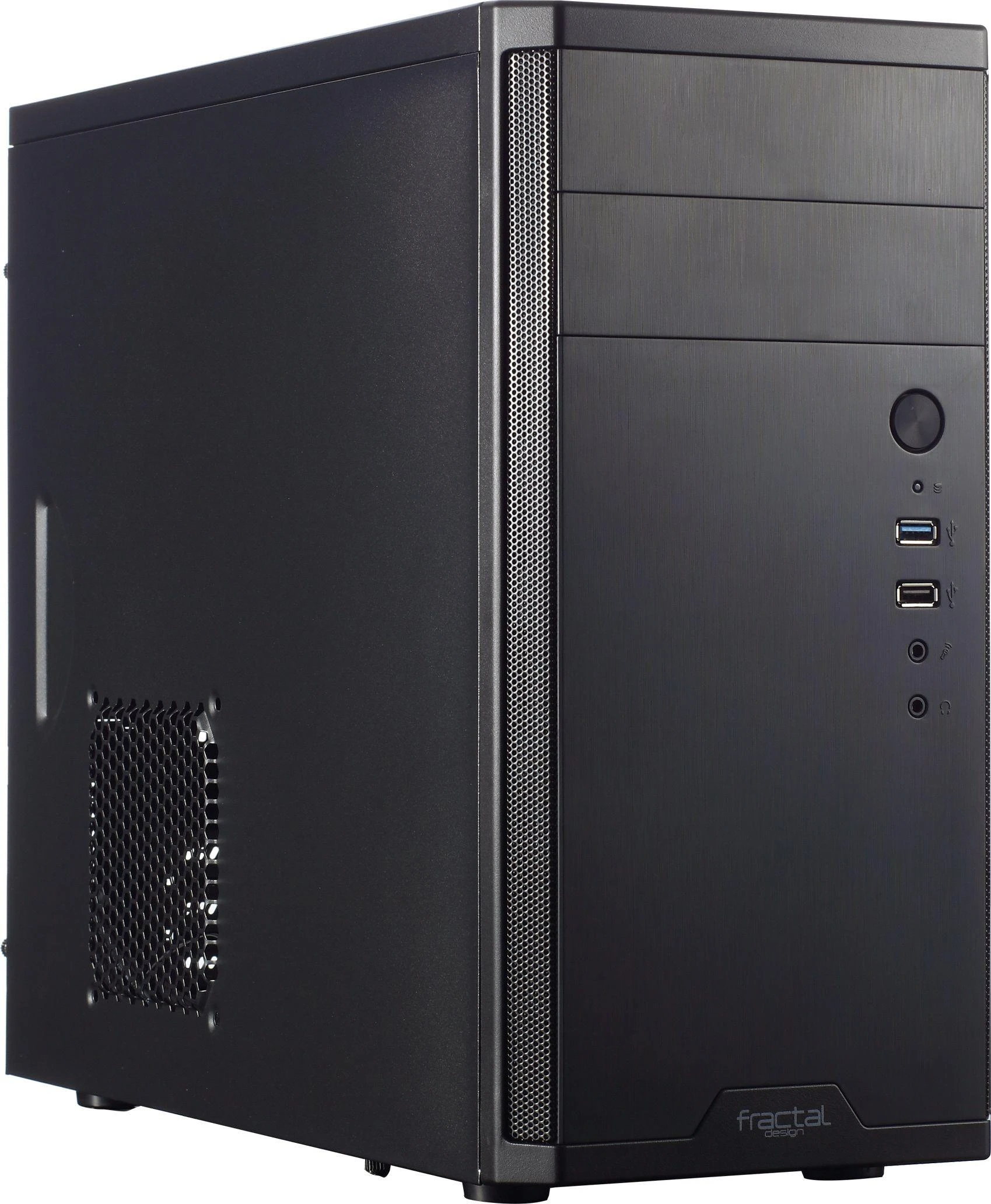 „Fractal Design“ | „CORE 1100“ | Juodas | „Micro ATX“ | ATX maitinimo šaltiniai, iki 185 mm, jei sumontuotas tipinio ilgio optinis įrenginys