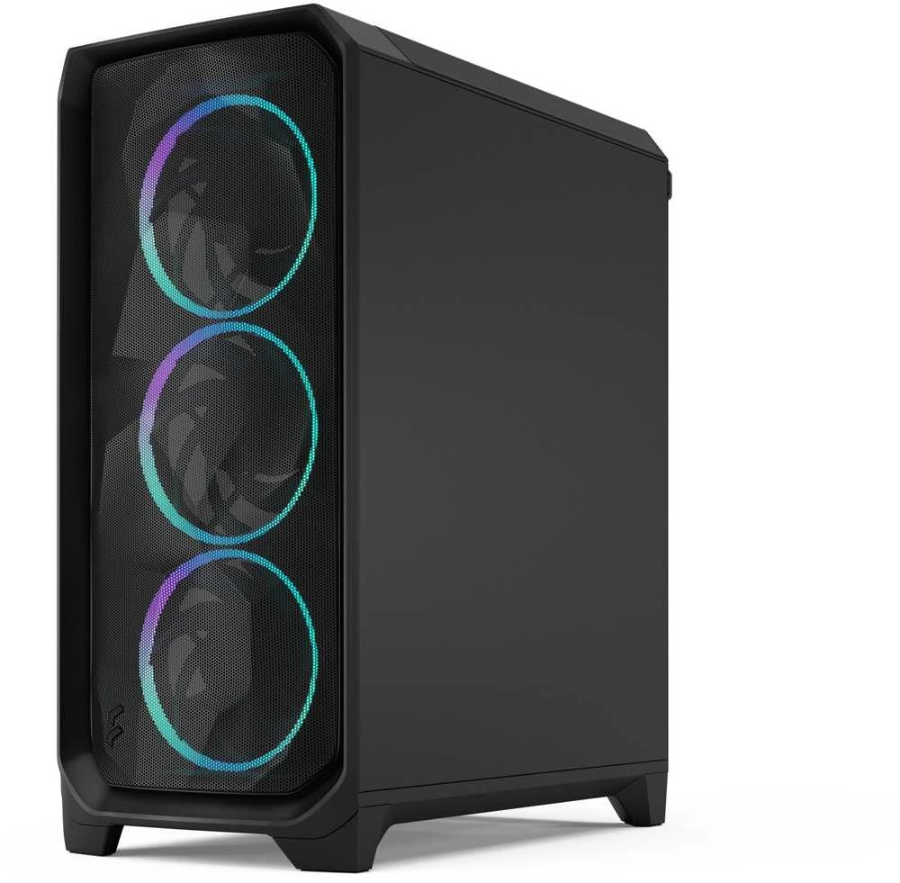 Fractal Design „Obudowa Meshify 3“ juodas rgb tg šviesus atspalvis