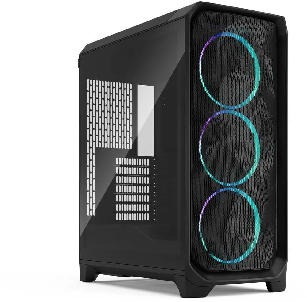 Fractal Design „Obudowa Meshify 3“ juodas rgb tg šviesus atspalvis