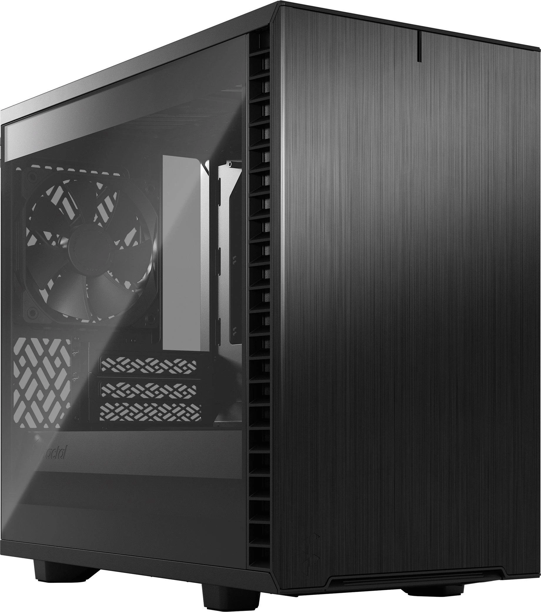 „Fractal Design“ | „Define 7 Nano“ | Šoninis langas | Juodas TG Light Tint | Mini ITX, Mini-DTX | ATX