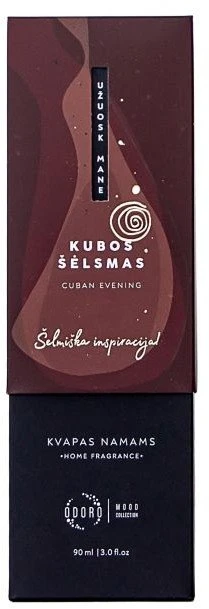 Namų kvapas ODORO MOOD kolekcija "Cuban Soul", 90 ml