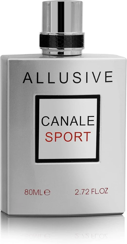 Fragrance World Allusive Canale Sport EDP parfumuotas vanduo vyrams, 80 ml