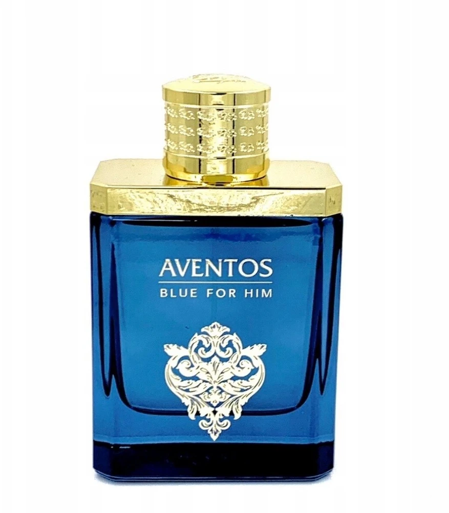 Rinkinys Fragrance World: Aventos Mėlyna Eau De Parfum vyrams, 100 ml + Aventos Mėlyna kūno purškiklis, 50 ml