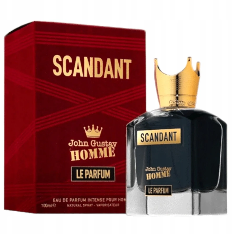 Fragrance World John Gustav Homme Scandant EDP parfumuotas vanduo vyrams, 100 ml