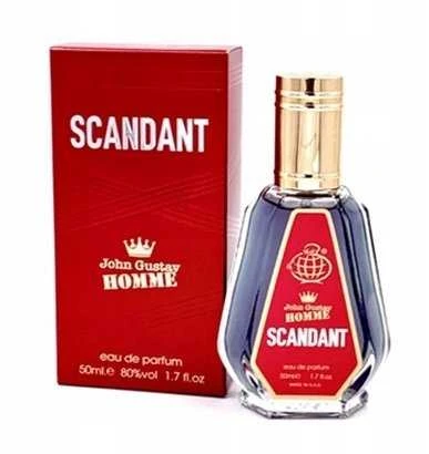 Fragrance World John Gustav Homme Scandant EDP parfumuotas vanduo vyrams, 50 ml