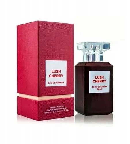Fragrance World Lush Cherry EDP parfumuotas vanduo unisex, 80 ml