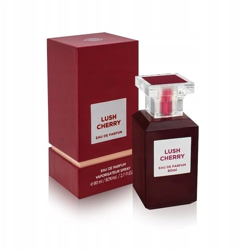 Fragrance World Lush Cherry EDP parfumuotas vanduo unisex, 80 ml