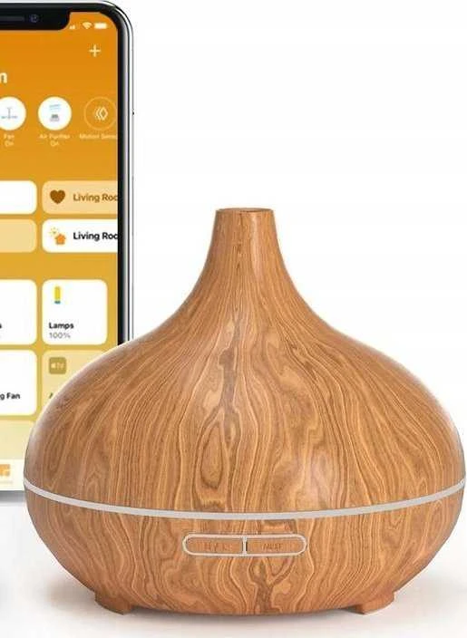Drėkintuvas Išmanusis Wi-Fi eterinių aliejų difuzorius Meross (HomeKit)