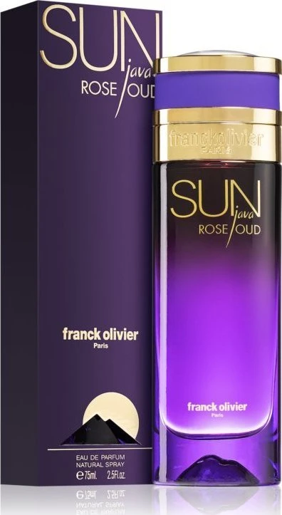 Franck Olivier Sun Java Rose Oud EDP parfumuotas vanduo moterims, 75 ml