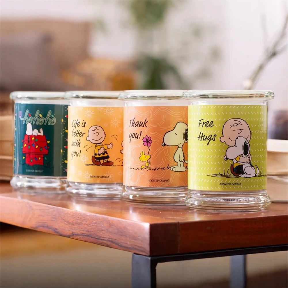 Peanuts Penauts Duftkerze Gyvenimas su tavimi geresnis - 250 g