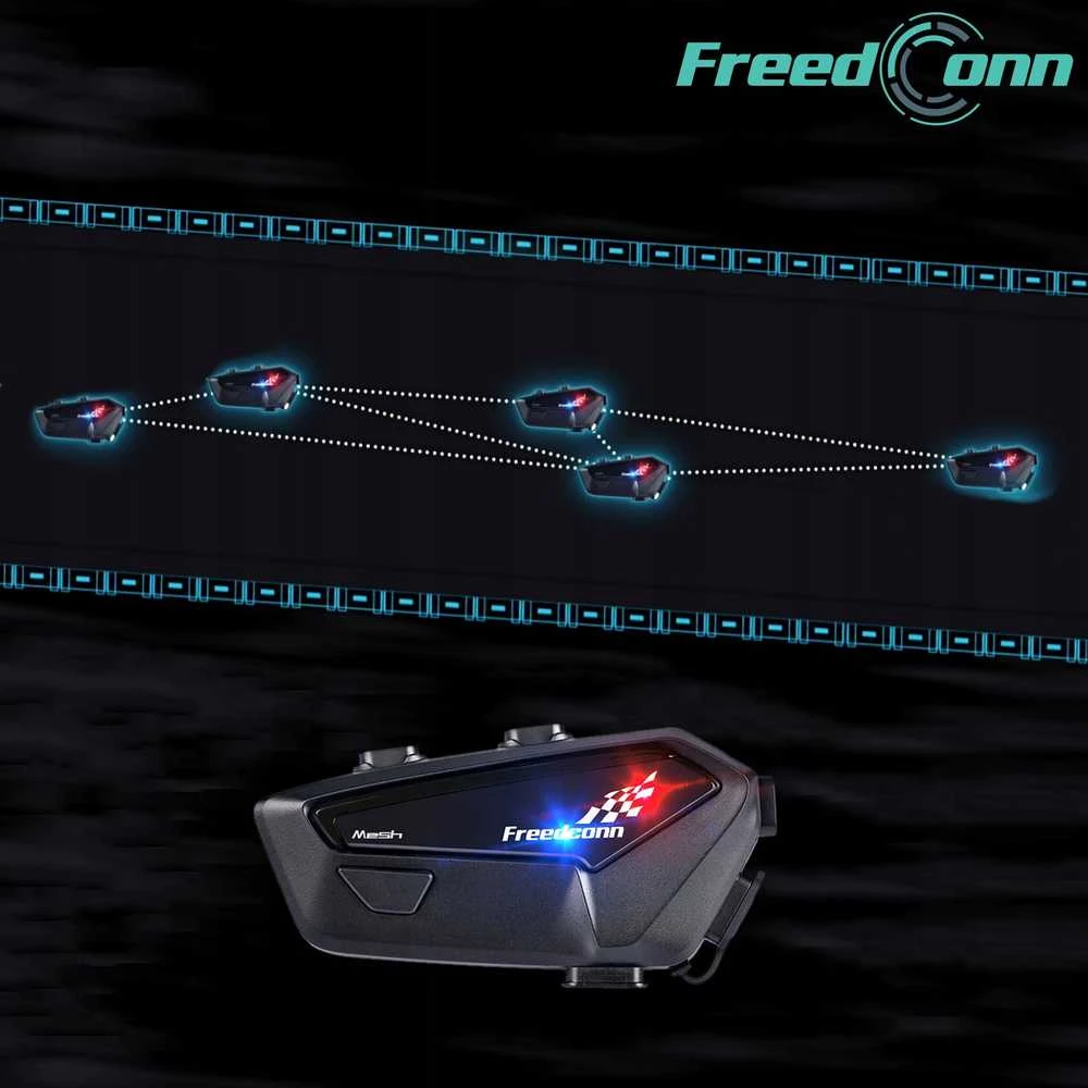 Freedconn Motociklo Interkomas – Freenconn FX Pro V2 EU MESH