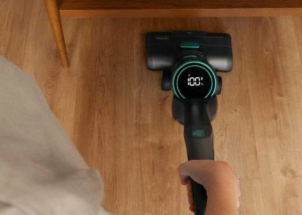 Dulkių siurblys-šluota Cecotec FreeGo Wash&Vacuum Purškiklis, su plovimo funkcija