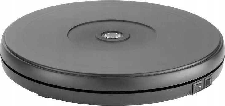 Freepower 360° besisukantis stalas 25x4cm juodas 230V