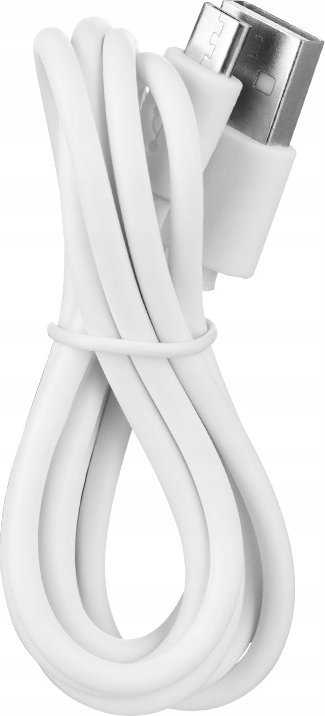 Freepower 360° pasukamas grotuvas 12x4,5 cm, baltas, su reguliuojamu sukimosi greičiu