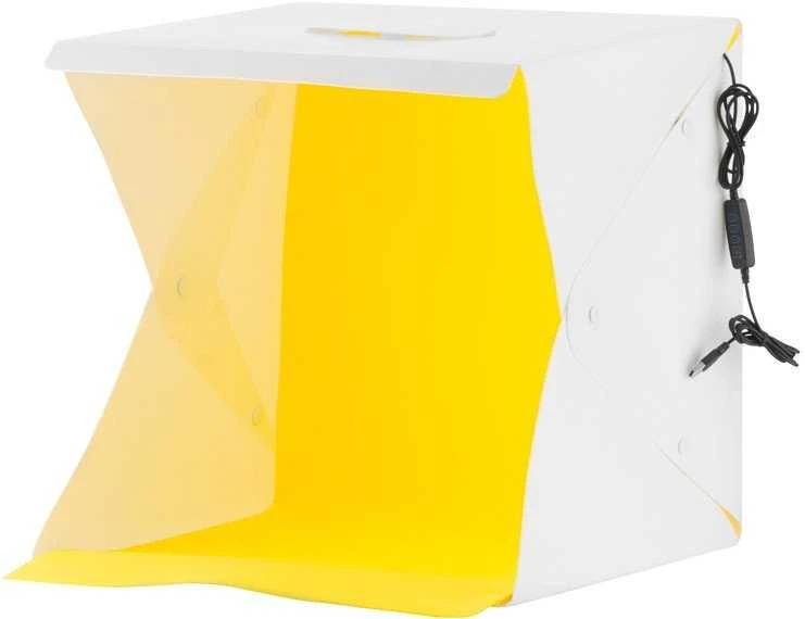 Freepower LED USB šešėlių neturinti palapinė, 40 cm, 6 fonai komplekte.