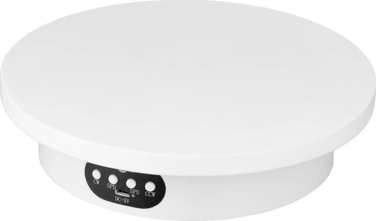 Freepower Sukamasis stalas 360° 20x5cm RC Baltas su spalvotais užvalkalais