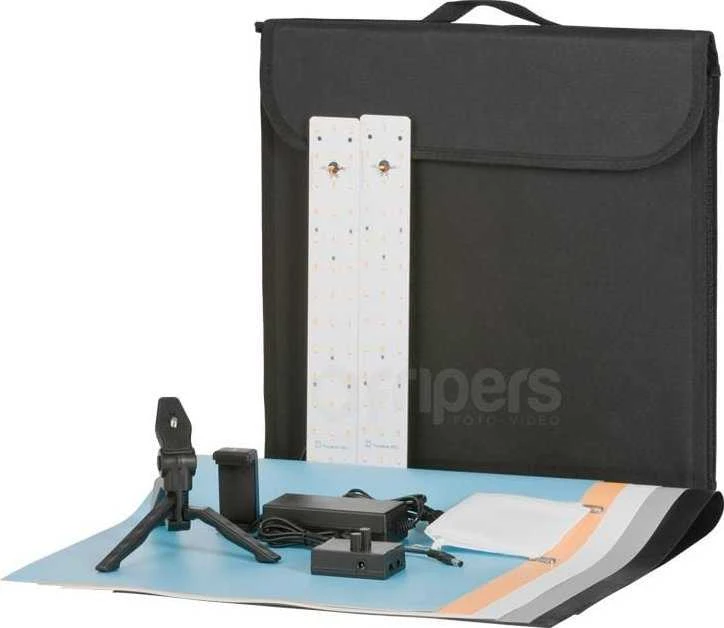 Freepower Šviesdėžė 40 cm LED 3300-5500K bešešėlinė palapinė